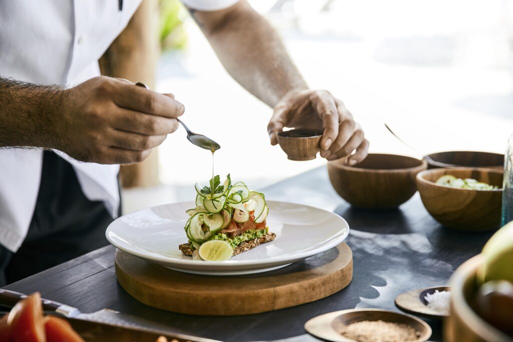 Gourmet på COMO Cocoa Island